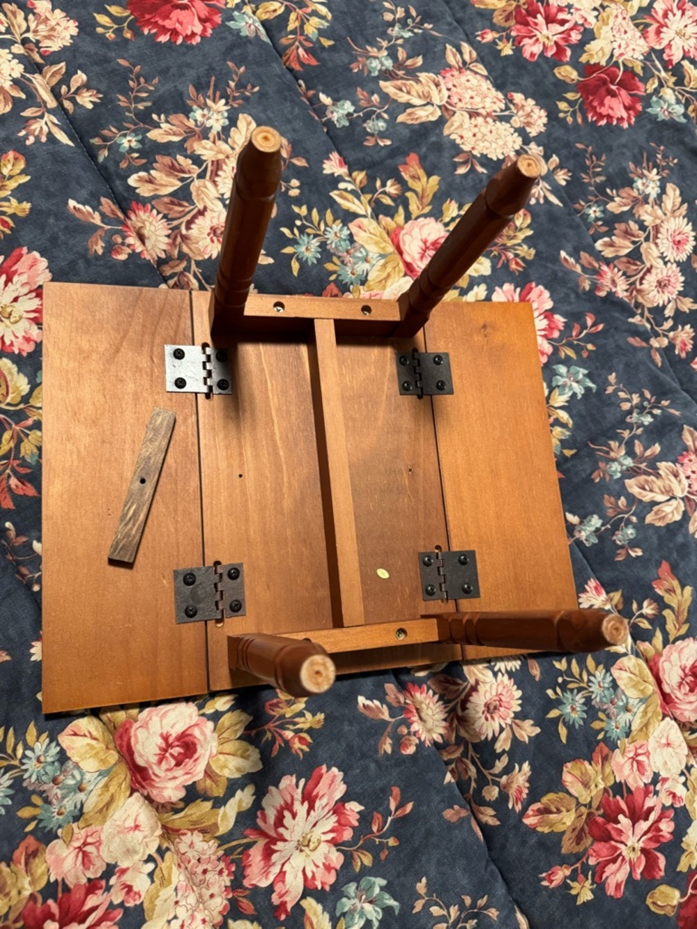 Pleasant Company American Girl Doll drop leaf table + 2 chairs *read listing* - Picture 6 of 11